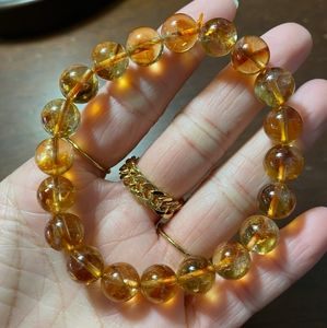 Natural Citrine Crystal Bracelet